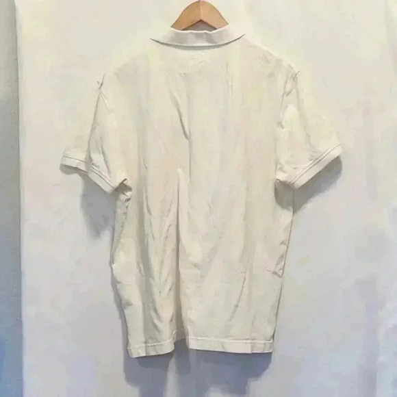 Levi's Pullover Polo Men's XL White Housemark Red Logo Standard Fit Casual - Picture 7 of 7